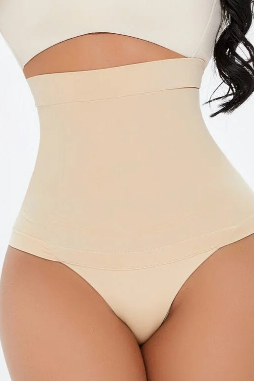 Tummy Control High Waisted Thong Shaper
