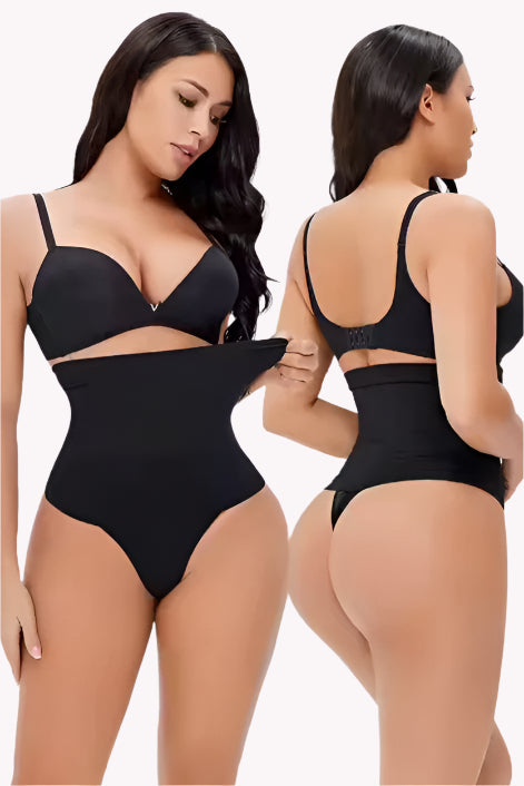 Tummy Control High Waisted Thong Shaper
