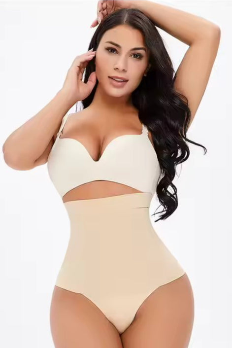 Tummy Control High Waisted Thong Shaper