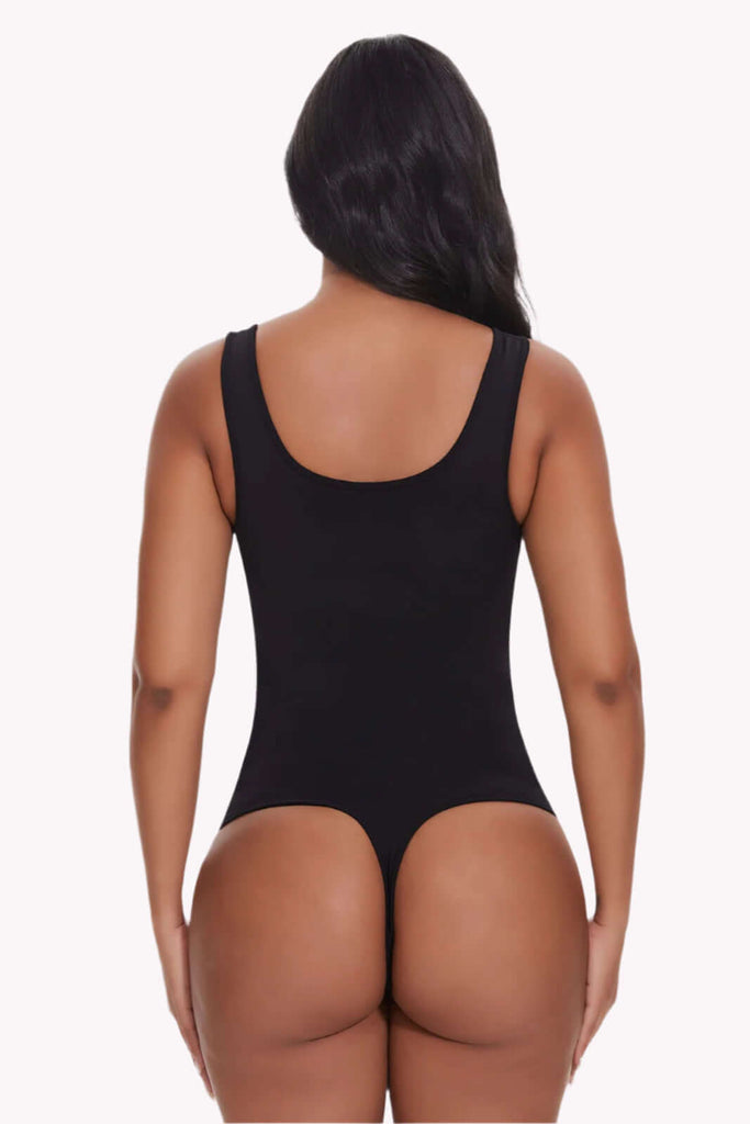 Tummy Control Seamless V-Neck Bodysuit Shapewear