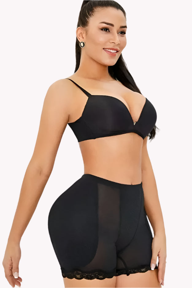 Tummy Control  Padded Butt Lifting Shorts, Shapewear Shorts
