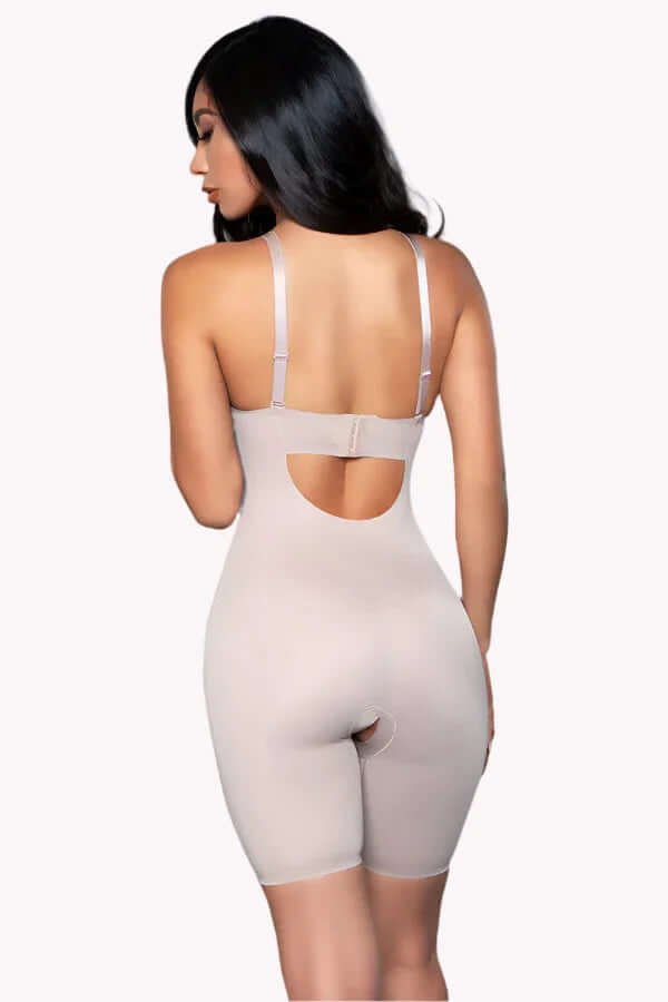 Multiway Removable Straps Seamless Built In Bra Full Body Shaper